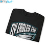 FLY EAGLES FLY, philadelphia eagles sweatshirt, philadelphia football vintage sweatshirt