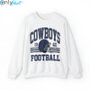 Dallas Football Sweatshirt, Vintage Cowboys Sweat, American Football Sweater, Football Fan Gifts, Cowboys Football