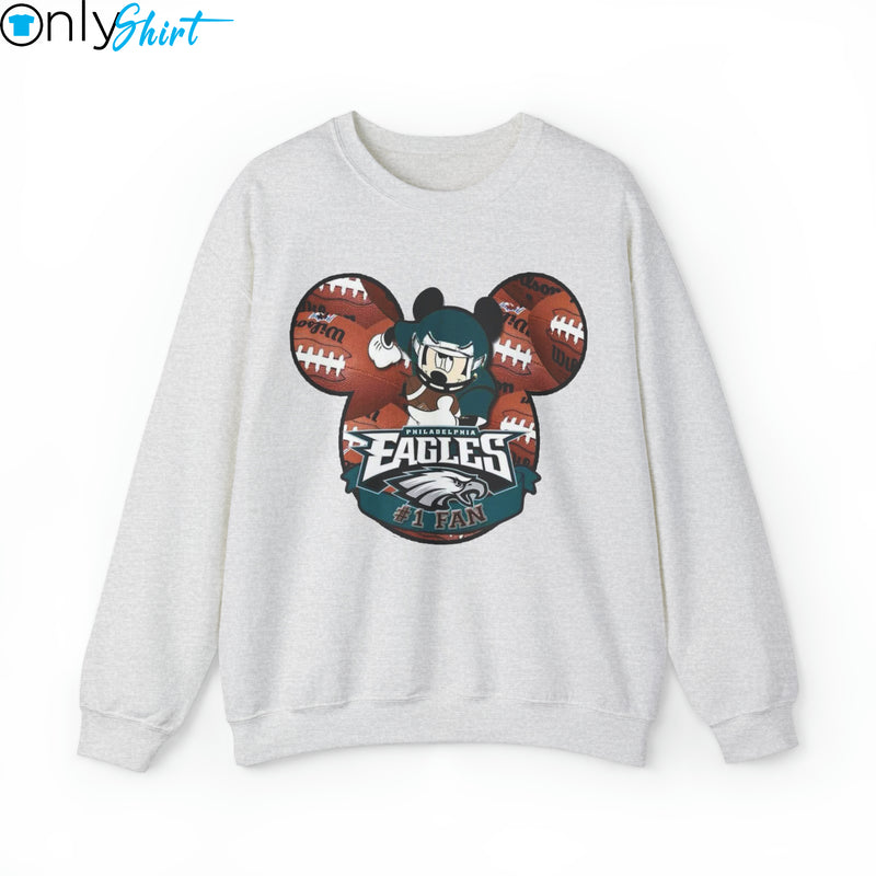 Disney philadelphia eagles sweatshirt, philadelphia football vintage sweatshirt, mickey philadelphia
