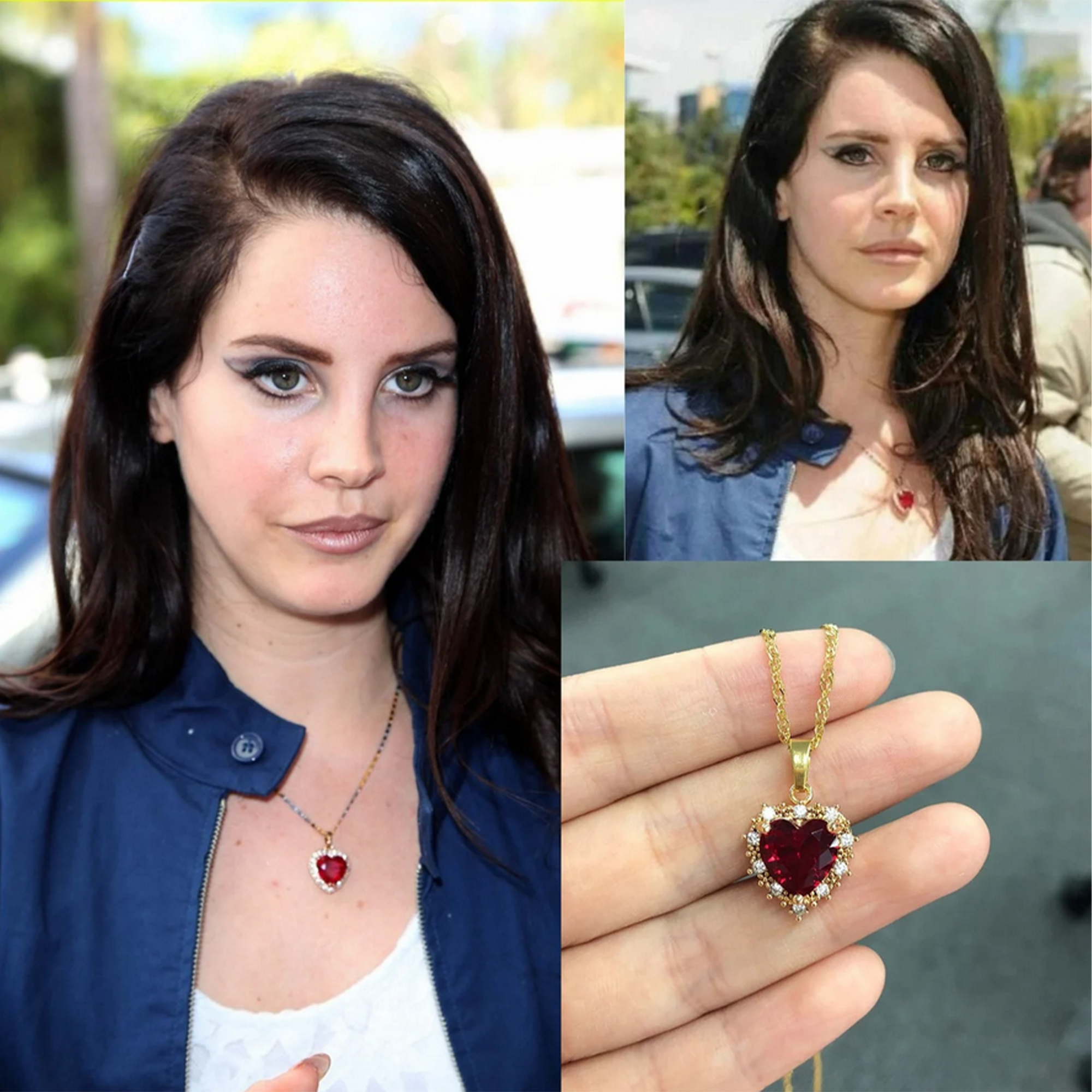 Ldr Lana Style Heart Necklace