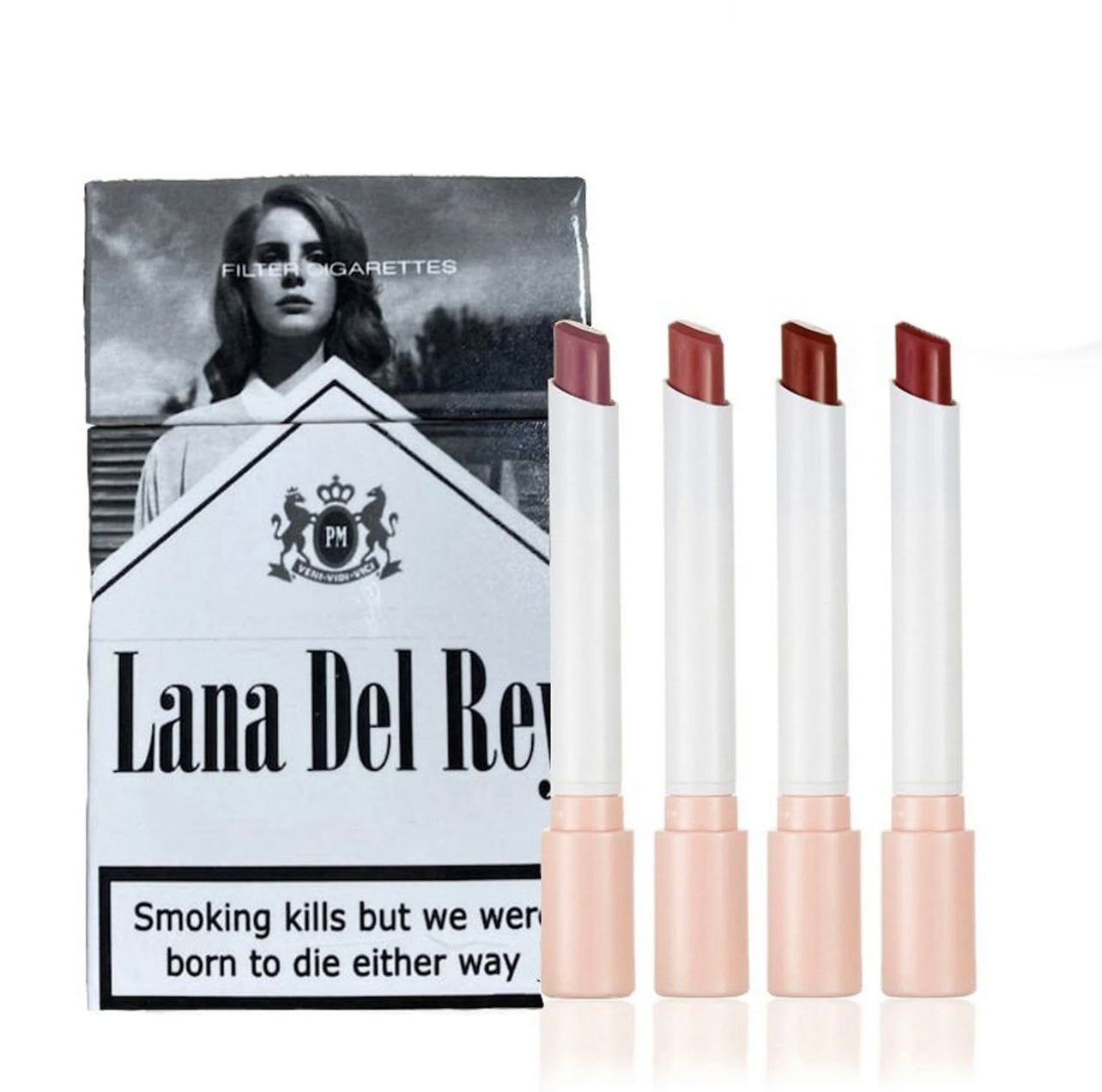 Lana Del Rey Lipstick, Handmade Lana Del Rey Lipstick Box, Lana Del Rey Poster Box, Lana Del Rey Cigarette Lipsticks Set, Lana Del Rey Gift, Lana del rey merch 2023, LDR merch