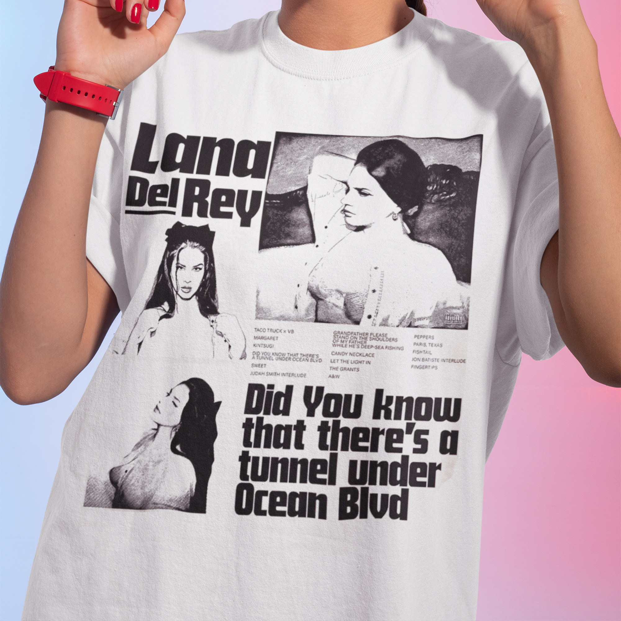 Lana Del Rey Did you know that there's a tunnel under Ocean Blvd TShirt, Lana Del rey merch 2023, Lana Del Rey shirt, Lana Del Rey 2023