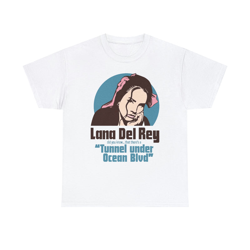 Did You Know That There's a Tunnel Under Ocean Blvd T-shirt, Lana Del Rey 2023 merch, Lana Del Rey Shirt, Lana Del Rey 2023 T-shirt